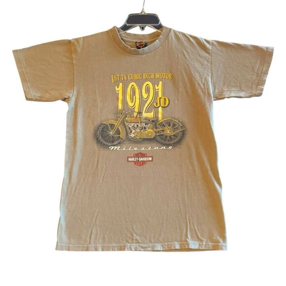 Harley-Davidson Vintage Cranbrook BC Canada Tee Shirt Size Medium - Picture 2 of 8